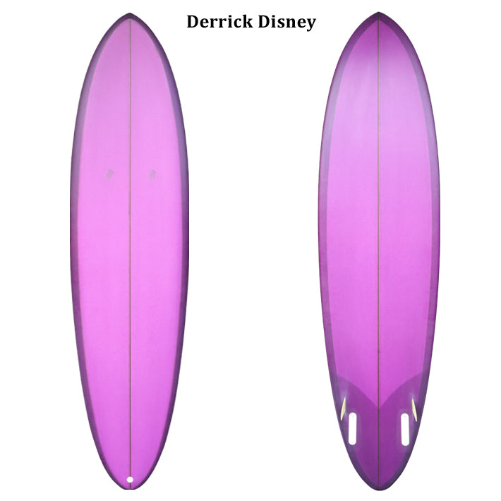 DERRICK DISNEY SURFBOARDS MIDZR MODEL 7'0” VISSLA – slowlife