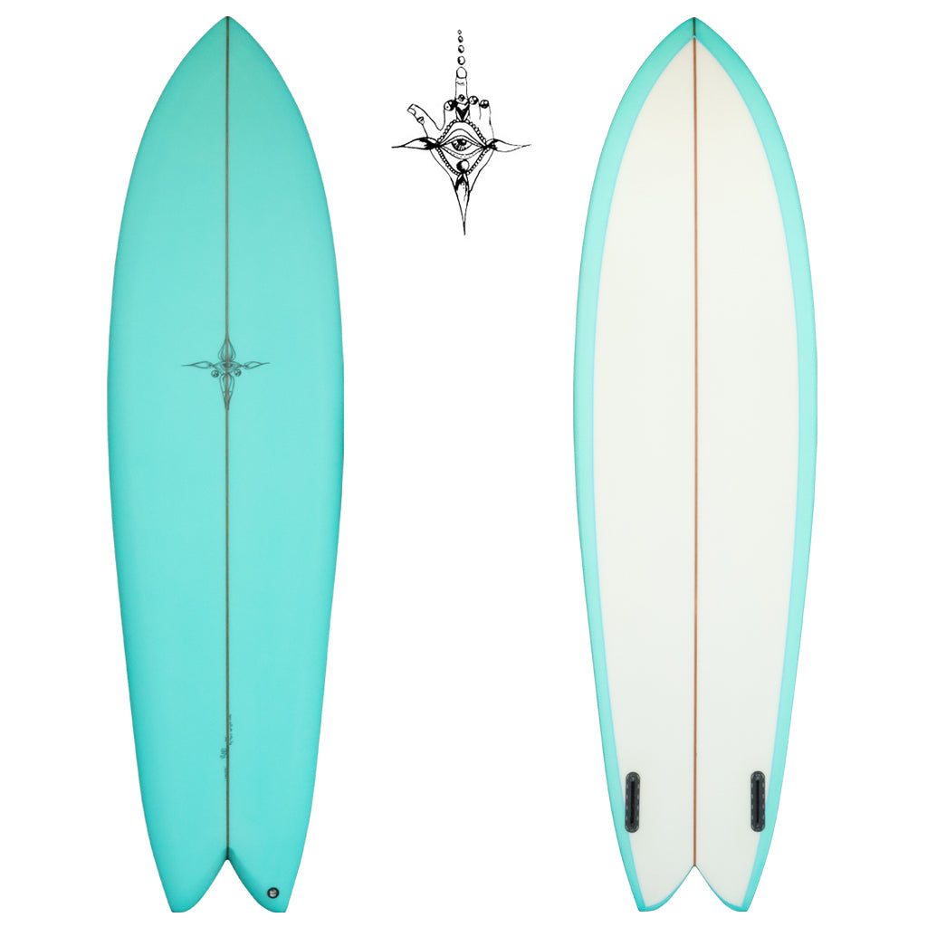 RYAN BURCH SURFBOARDS Big Squit Fish MODEL 6'11” – slowlife