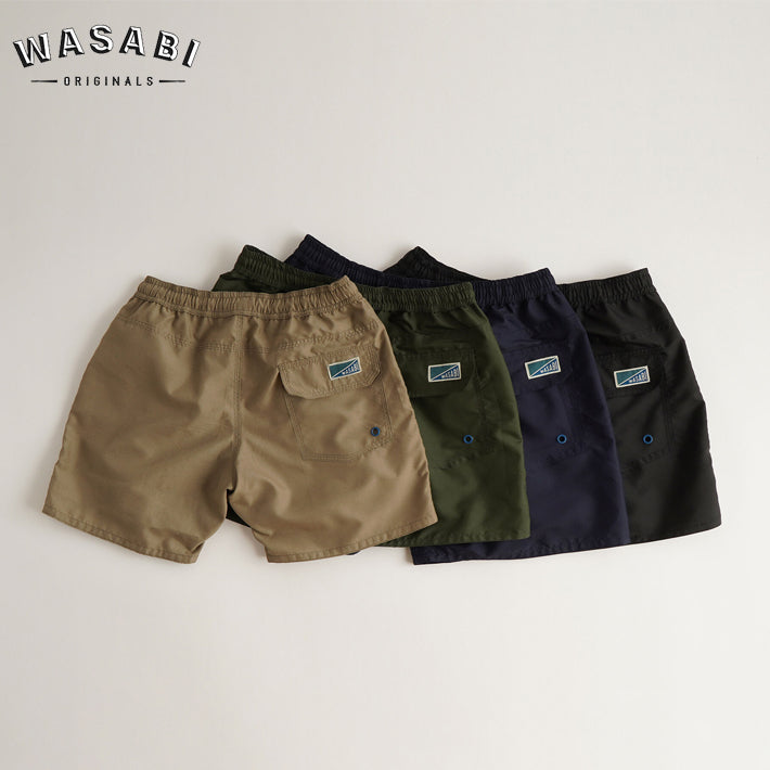 WASABI Original ボードショーツ ” WASABI TRUNKS / Black ” 水着