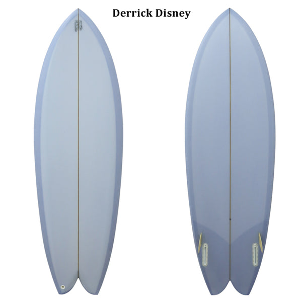 DERRICK DISNEY SURFBOARDS TWINZER FISH MODEL 5’7”