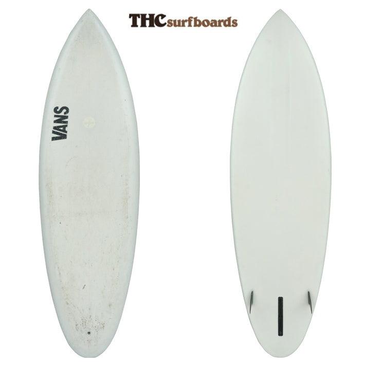 【USED】  THC Surfboard ジョエルチューダーパーソナルボード 6'3" Single + Side Bite  shaped by joeblair　送料無料