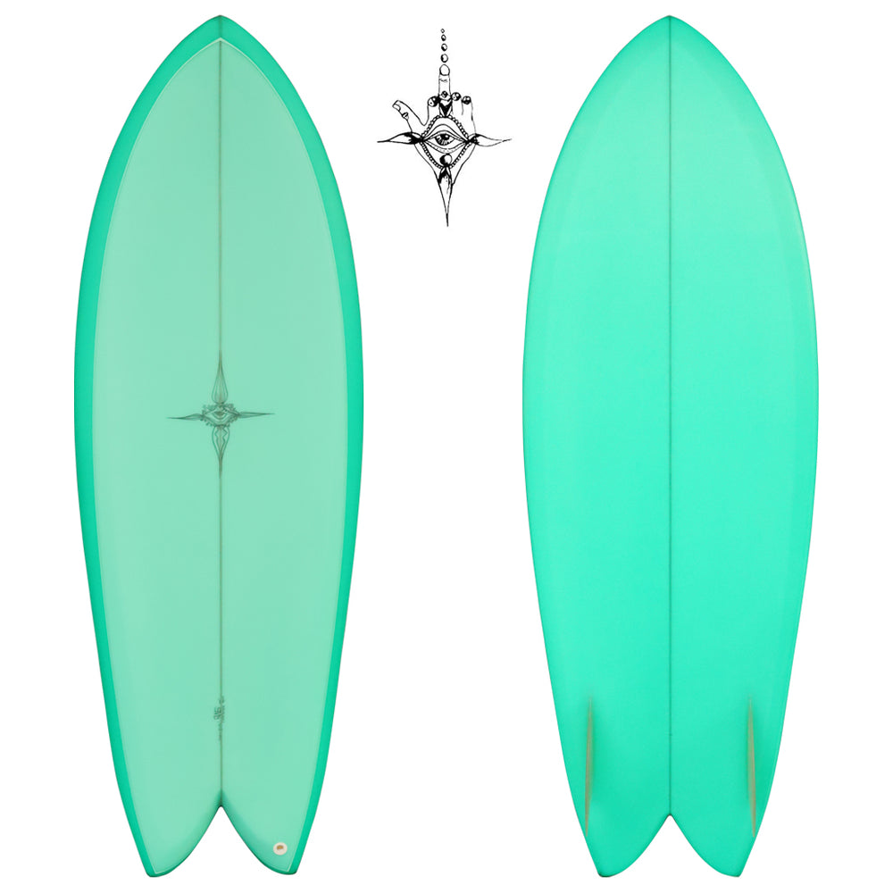 RYAN BURCH ライアンバーチ SQUIT FISH 5'10 RYAN BURCH SURFBOARDS SQUIT FISH MODEL 5'7” – slowlife