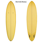 DERRICK DISNEY SURFBOARDS  MIDZR MODEL 7’5” VISSLA