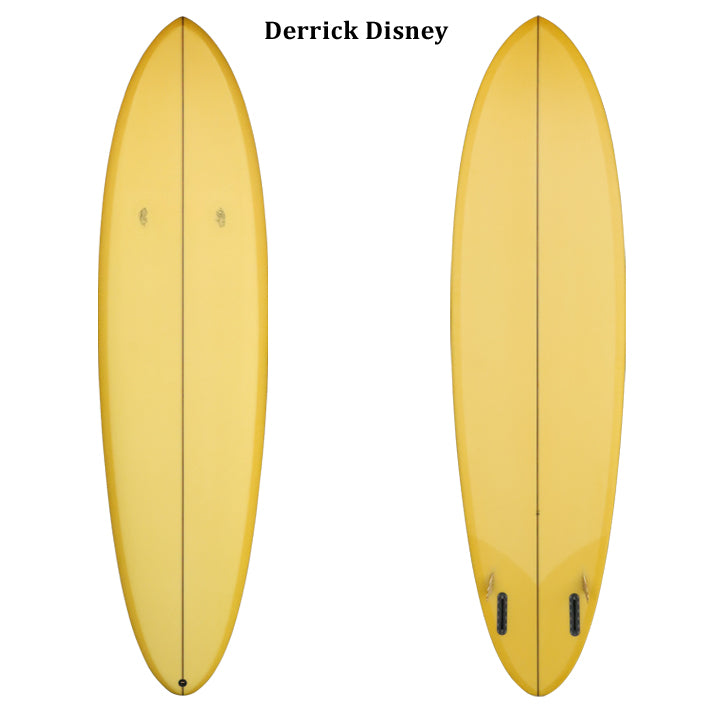 DERRICK DISNEY SURFBOARDS  MIDZR MODEL 7’5” VISSLA