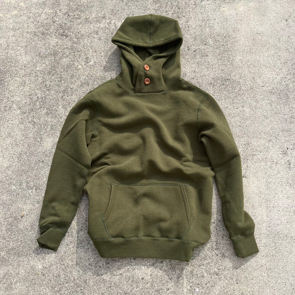 Yetina SLOW LIFE 別注カラー Pullover Hoodie 《Forest Olive》送料無料