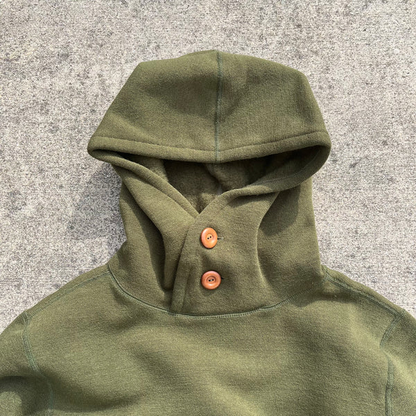 Yetina SLOW LIFE 別注カラー Pullover Hoodie 《Forest Olive》