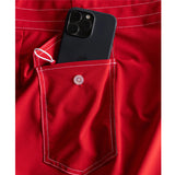 BIRDWELL ”808 SURFSTRETCH SIDE POCKET BOARDSHORTS” -Red-  バードウェル ストレッチ 水着 海パン ウォークショーツ 短パン メンズ