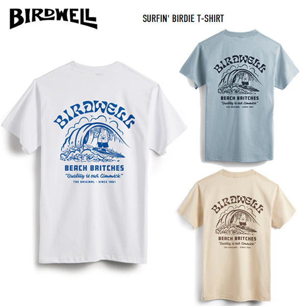 BIRDWELL ”Surfin’ Birdie T-Shirt” US MADE バードウェル 半袖 トップス Tシャツ