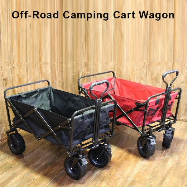 キャリーワゴン Off-Road Camping Cart Wagon オフロードキャンピングカートワゴン ペットカートワゴン手押し車 アウトドア/ビーチチェア /キャンプ海水浴/サーフィン/フェス