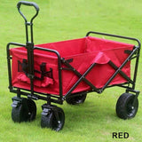 キャリーワゴン Off-Road Camping Cart Wagon オフロードキャンピングカートワゴン ペットカートワゴン手押し車 アウトドア/ビーチチェア /キャンプ海水浴/サーフィン/フェス