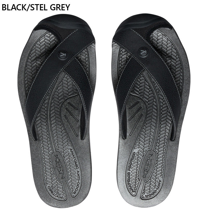 サンダル メンズ KEEN キーン BARBADOS TG バルベイドス ティージー -BLACK/STEEL GREY- KEENオリジナルのトウ・プロテクション！サンダル/サーフィン/アウトドア/キャンプ/街履き