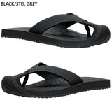 サンダル メンズ KEEN キーン BARBADOS TG バルベイドス ティージー -BLACK/STEEL GREY- KEENオリジナルのトウ・プロテクション！サンダル/サーフィン/アウトドア/キャンプ/街履き