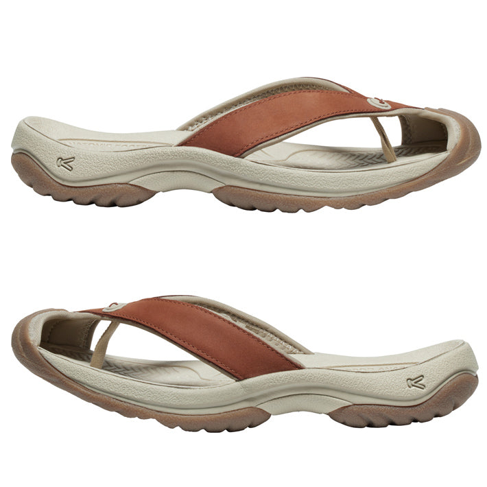 サンダル ウィメンズ KEEN キーン WAIMEA TG ワイメア ティージー -SORREL HORSE/PLAZA TAUPE- KEENオリジナルのトウ・プロテクション！サンダル/サーフィン/アウトドア/キャンプ/街履き