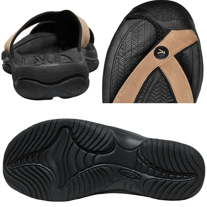 サンダル メンズ KEEN キーン WAIMEA TG ワイメア ティージー -CORNSTALK/BLACK- KEENオリジナルのトウ・プロテクション！サンダル/サーフィン/アウトドア/キャンプ/街履き (コピー)
