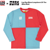 Log Rap × Moon Longsleeve Tee (Blue/Red)