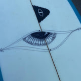 【USED】RYAN BURCH SURFBOARDS ライアンバーチ サーフボード  Ryan’s personal used boards  PEANUT 5'6" 営業所止め配送