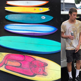 【USED】RYAN BURCH SURFBOARDS ライアンバーチ サーフボード  Ryan’s personal used boards  PEANUT 5'6" 営業所止め配送