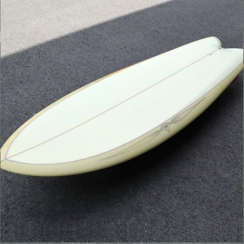 RYAN BURCH SURFBOARDS SQUIT FISH MODEL 5’1” 1/2