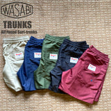 DEFORMASI（デフォルマシ）WASABI Original ボードショーツ 2025モデル ” WASABI TRUNKS ” 水着 トランクス ウォークショーツ