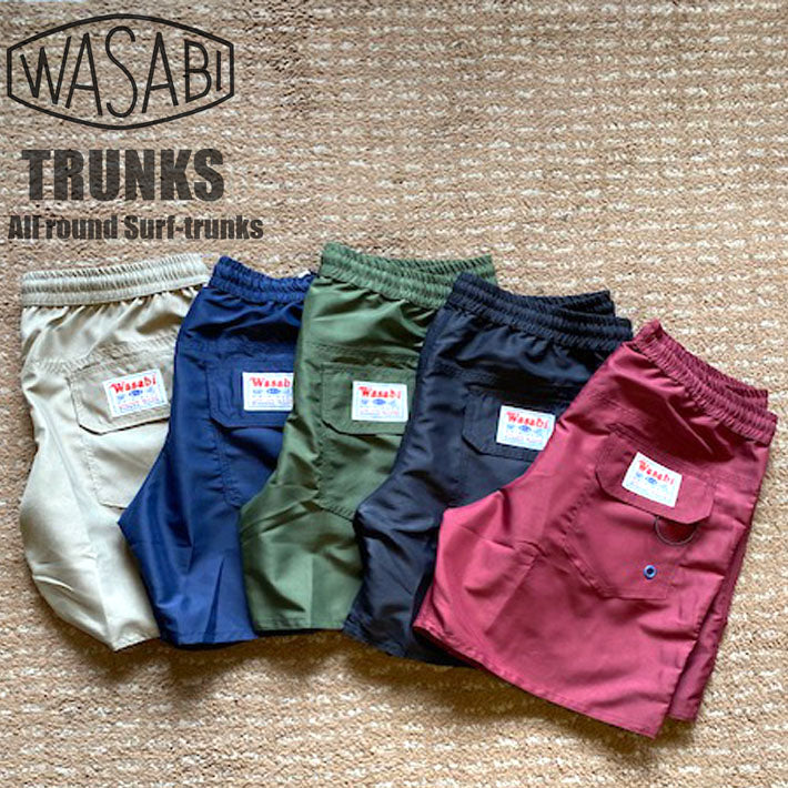 DEFORMASI（デフォルマシ）WASABI Original ボードショーツ 2025モデル ” WASABI TRUNKS ” 水着 トランクス ウォークショーツ