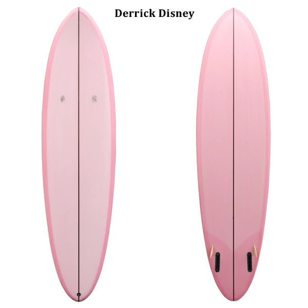 DERRICK DISNEY SURFBOARDS MIDZR MODEL 7’4” VISSLA