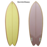 DERRICK DISNEY SURFBOARDS TWINZER FISH MODEL 5’5”