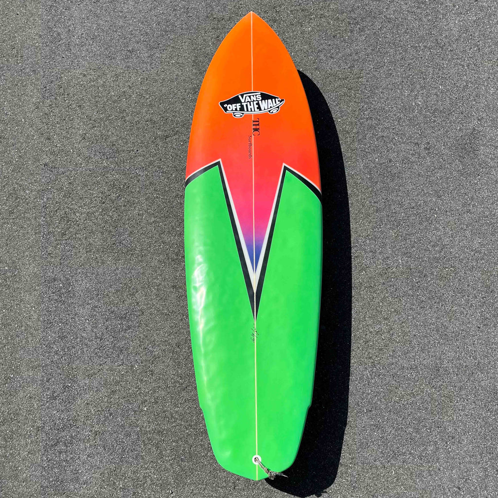 【USED】 THC Surfboard ” 5'6 DIAMOND TAIL Tosh Tudor Personal ”